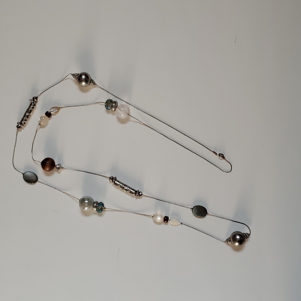 Very long necklace